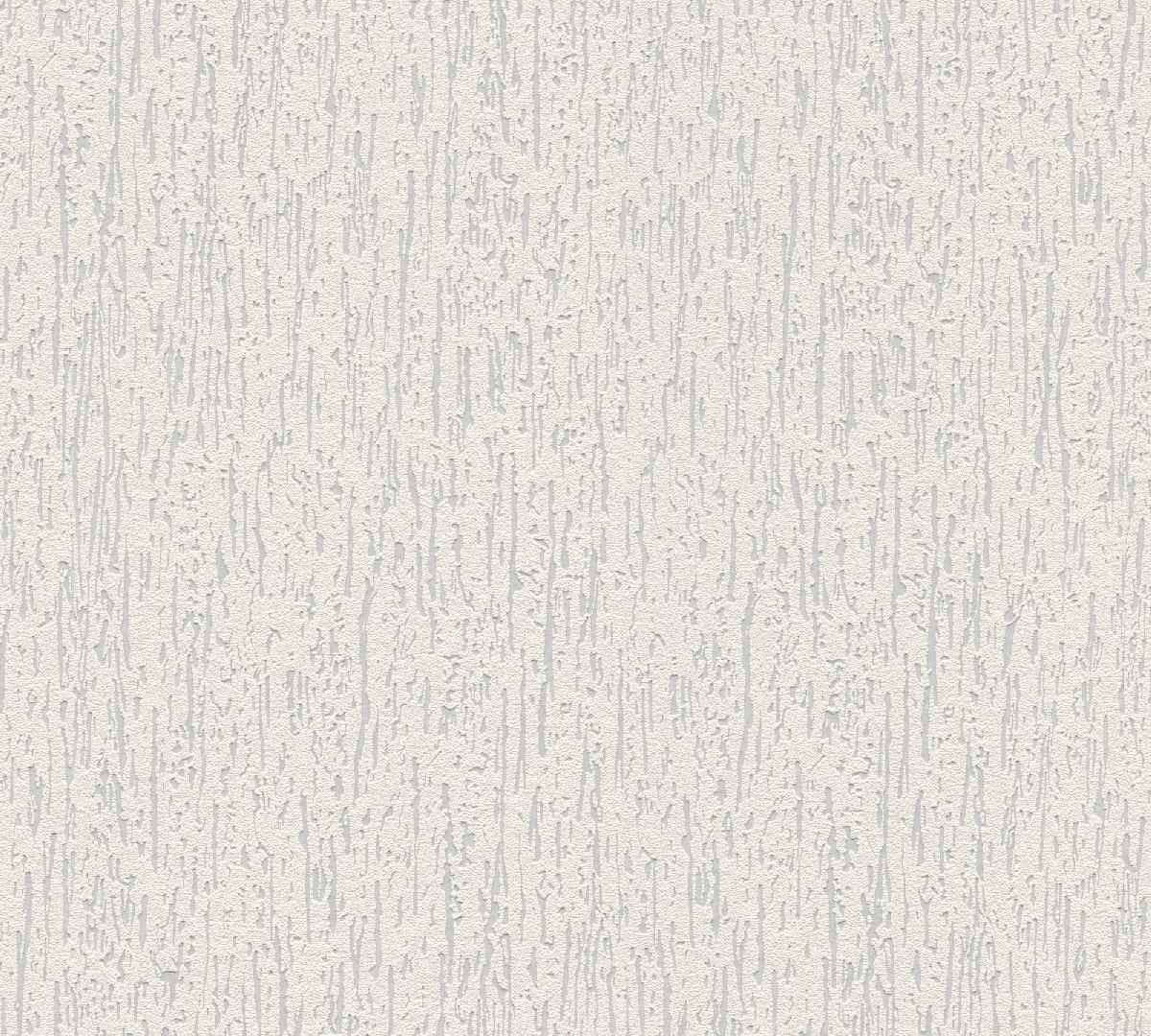 Vliestapete Meistervlies Create 168917 - einfarbige Tapete Muster - Überstreichbar, Weiß